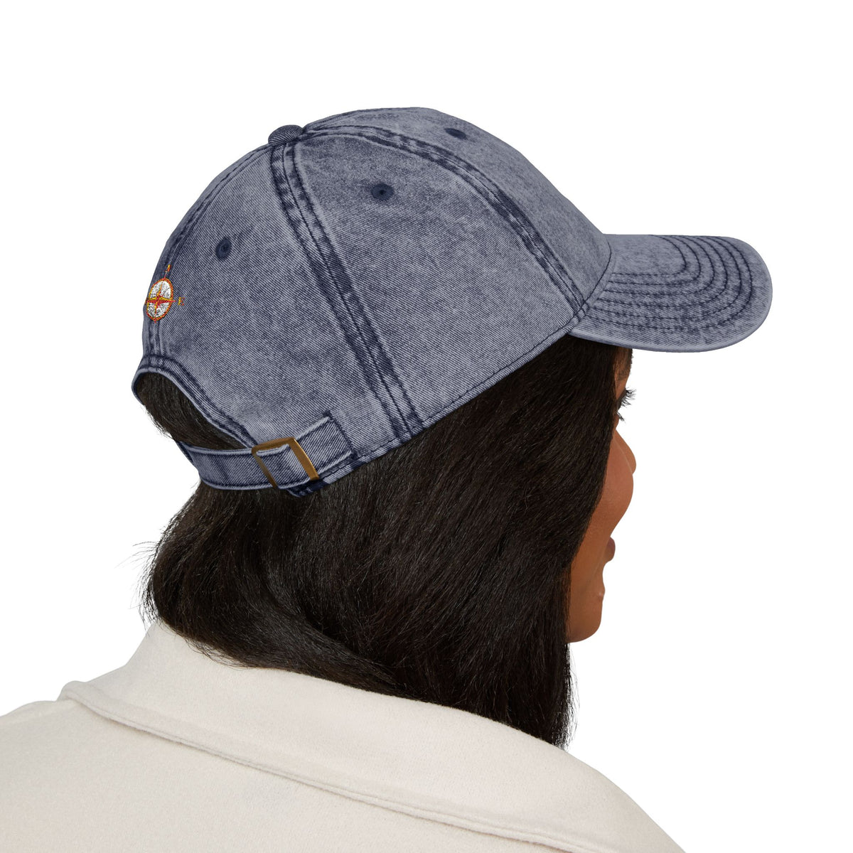 Vintage Embroidered Cap – Sunny Days Logo Dad Hat