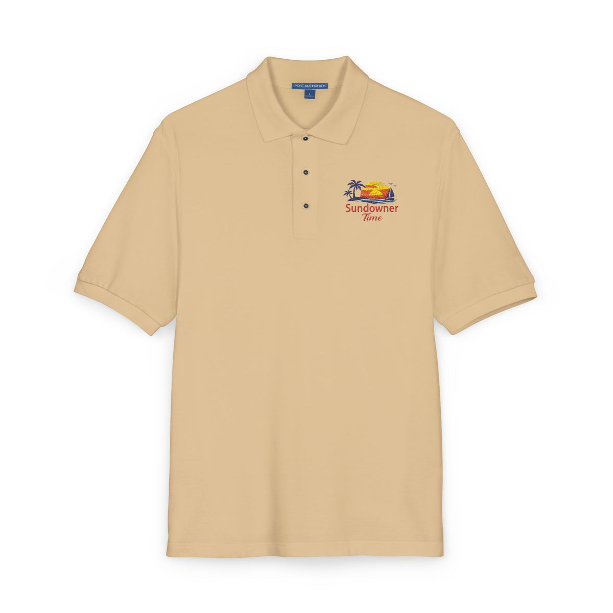 Embroidered Classic Polo Shirt — Timeless Work & Casual Wear