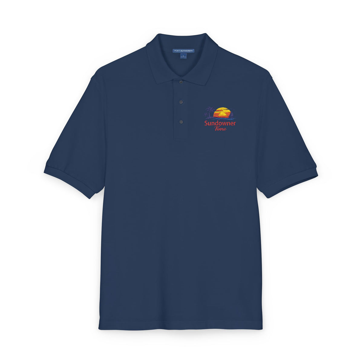 Embroidered Classic Polo Shirt — Timeless Work & Casual Wear