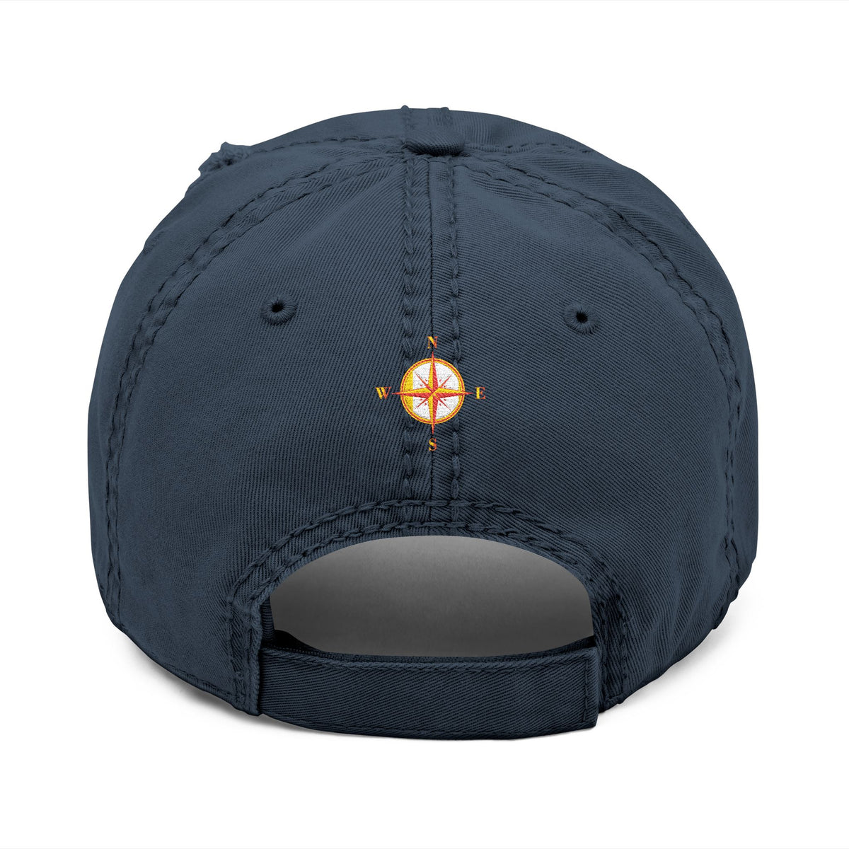 Sundowner Time Embroidered Distressed Dad Hat