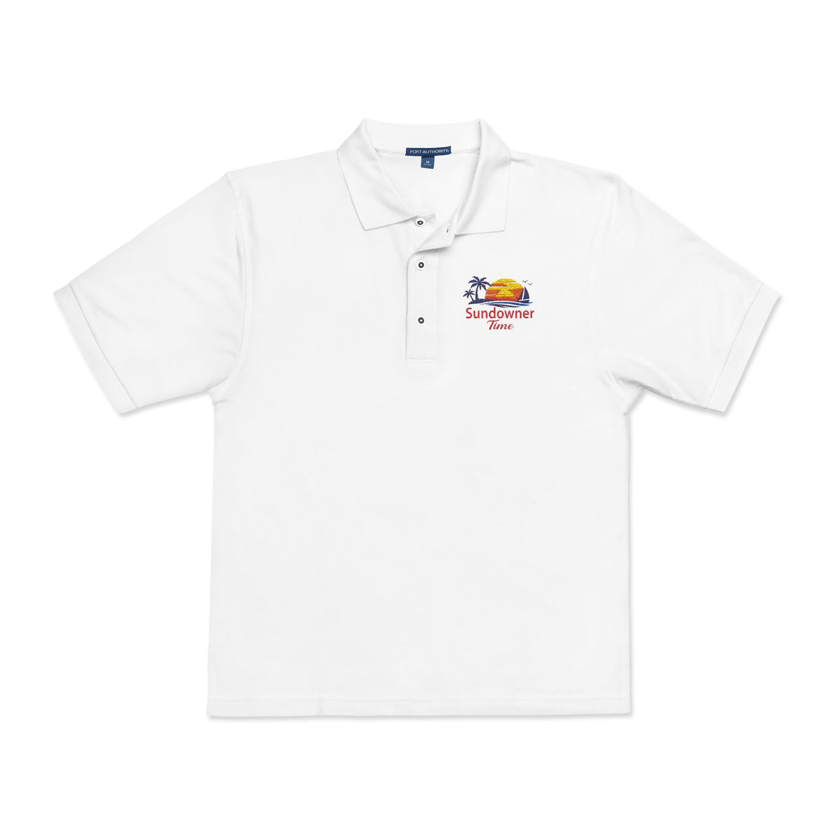 Embroidered Classic Polo Shirt — Timeless Work & Casual Wear