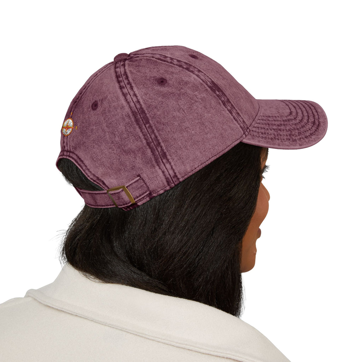 Vintage Embroidered Cap – Sunny Days Logo Dad Hat