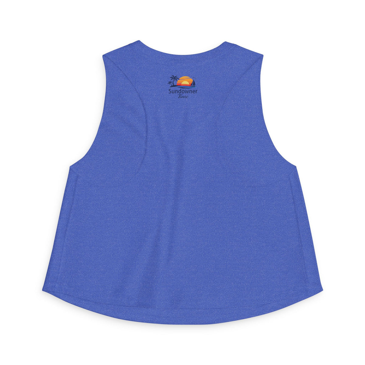 Copy of Women's Crop Top — Sunset Beach Graphic Tank (Relaxed Summer Vibe)