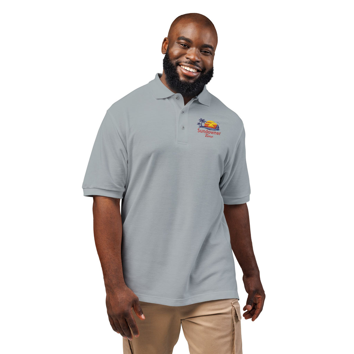 Embroidered Classic Polo Shirt — Timeless Work & Casual Wear