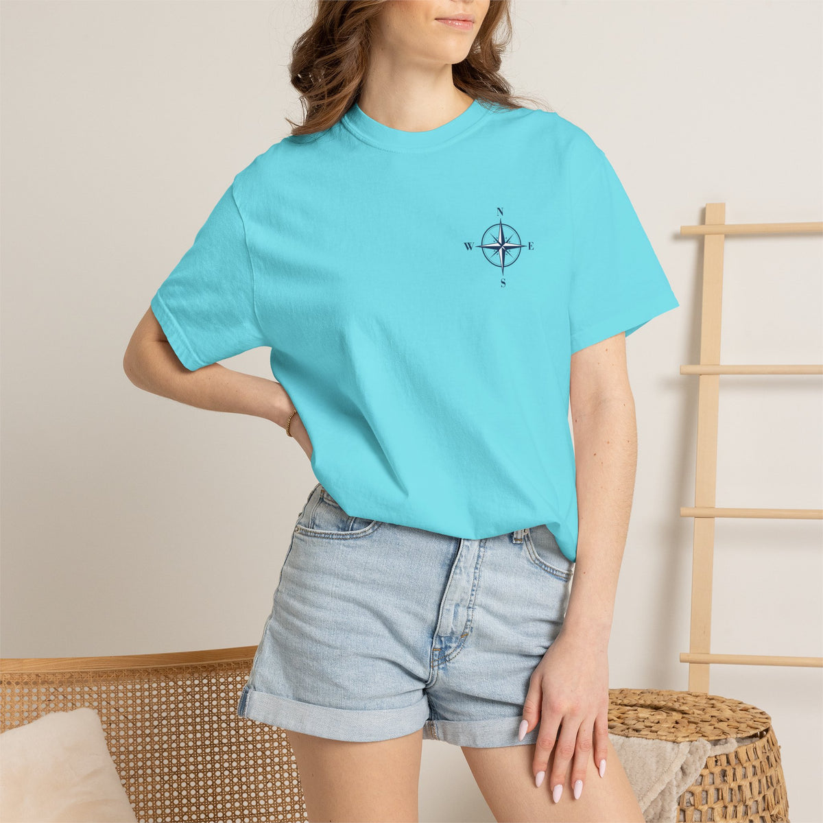 Sundowner Time T-Shirt — Sunset Sail & Palm Beach Graphic Tee