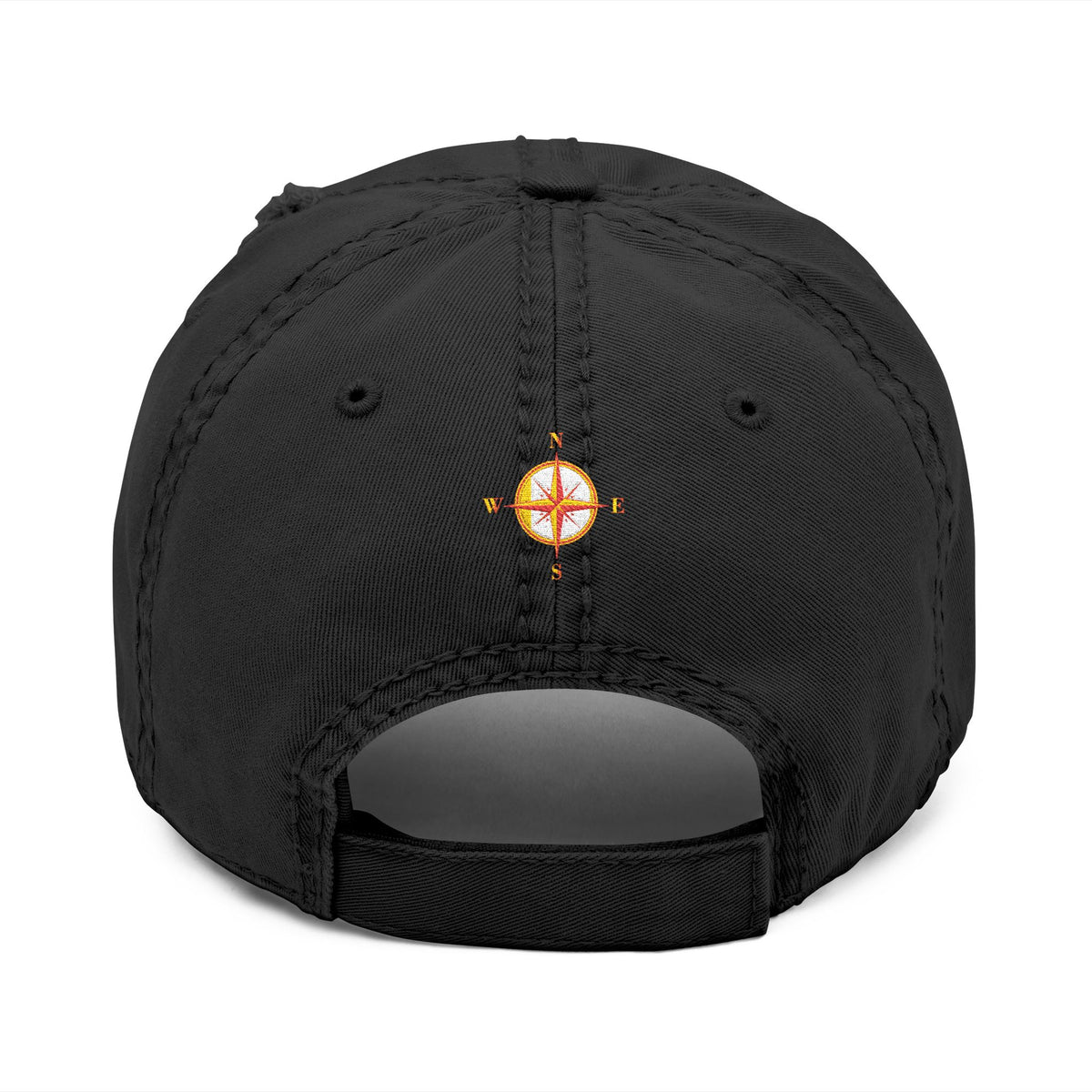 Sundowner Time Embroidered Distressed Dad Hat