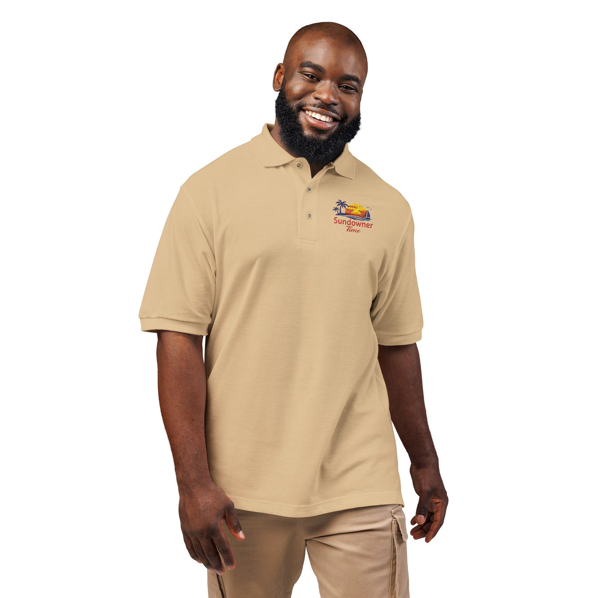 Embroidered Classic Polo Shirt — Timeless Work & Casual Wear