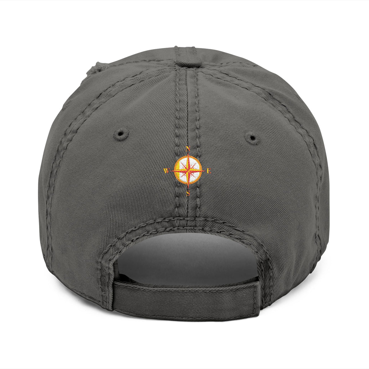 Sundowner Time Embroidered Distressed Dad Hat
