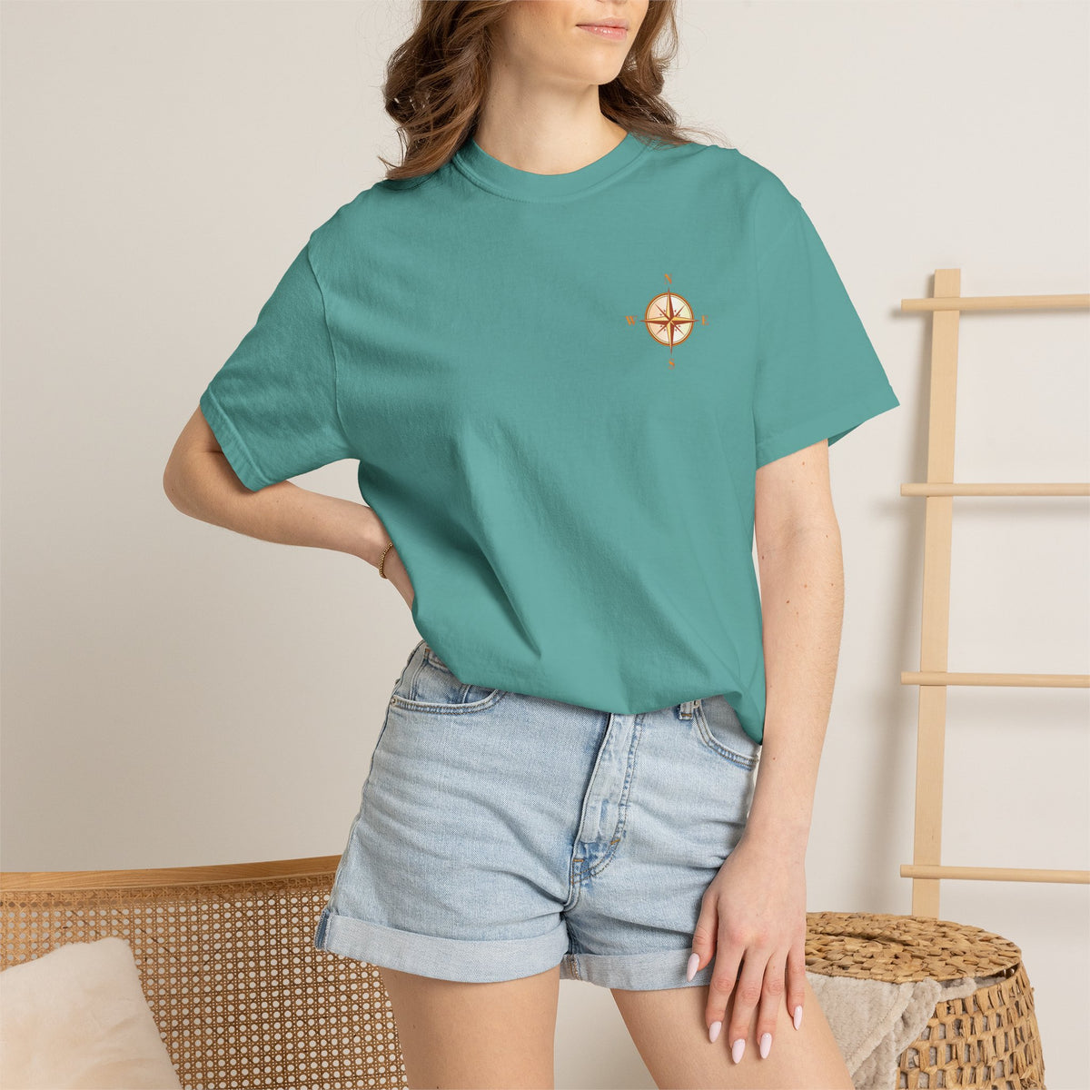 Sundowner Time T-Shirt — Sunset Sail & Palm Beach Graphic Tee