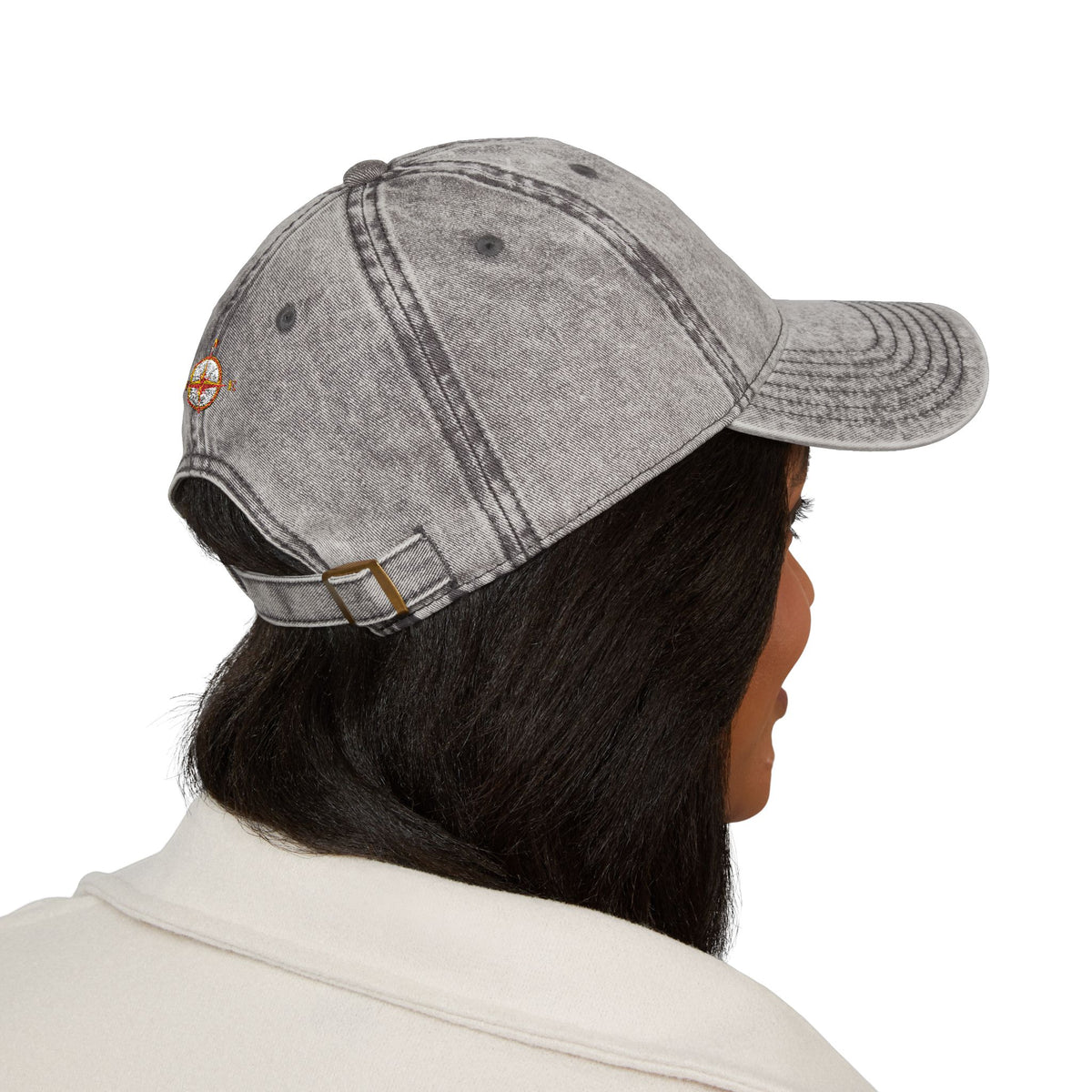Vintage Embroidered Cap – Sunny Days Logo Dad Hat