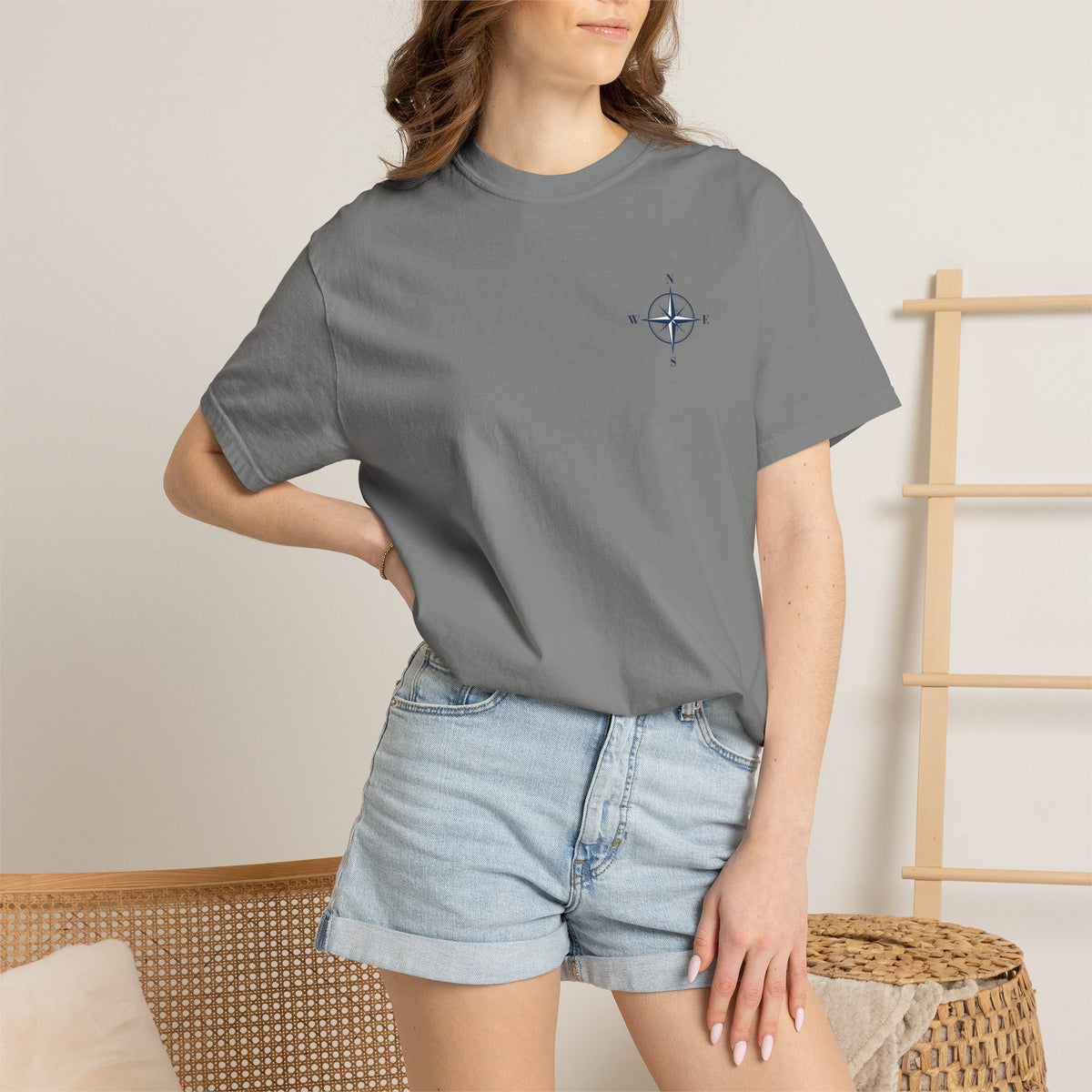 Sundowner Time T-Shirt — Sunset Sail & Palm Beach Graphic Tee