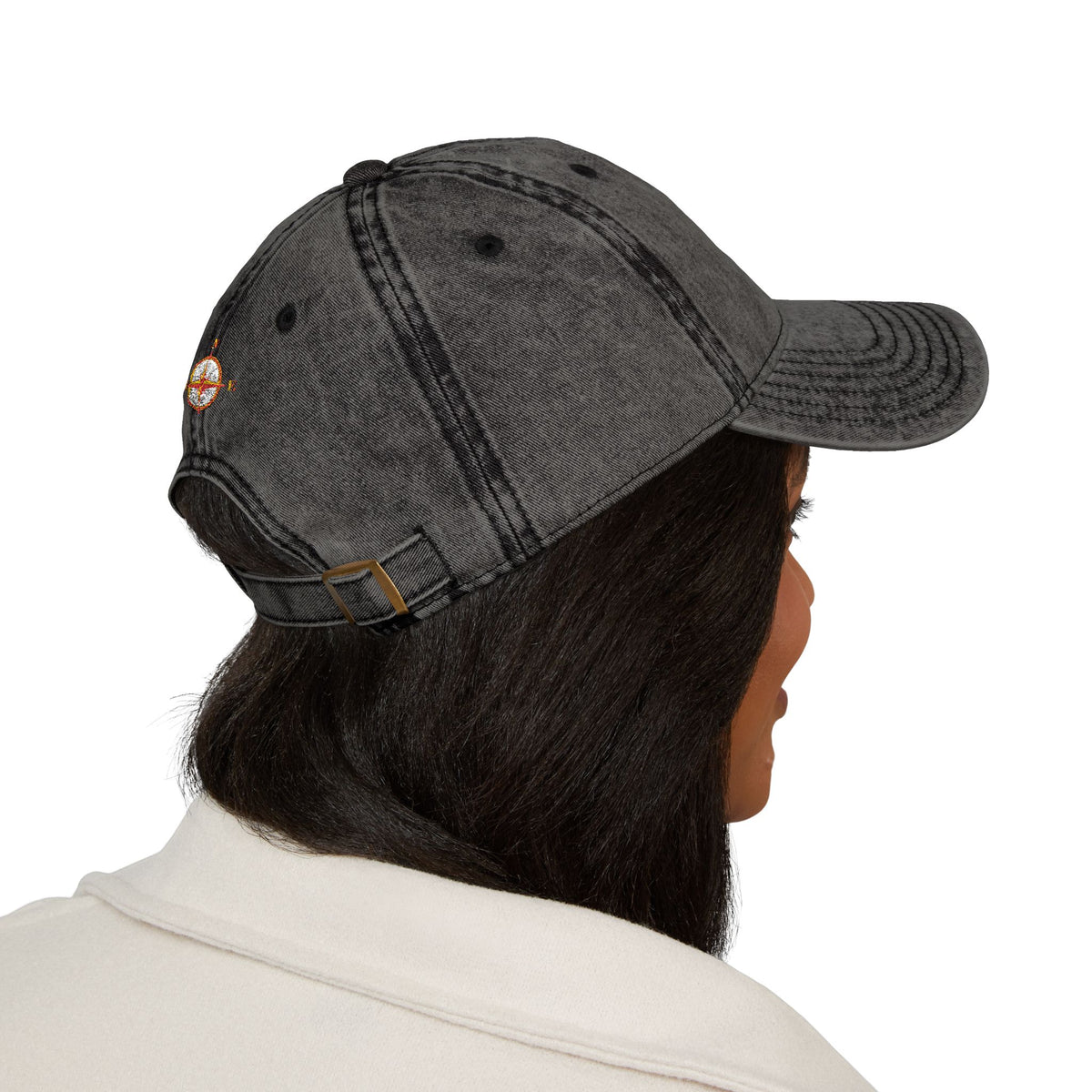 Vintage Embroidered Cap – Sunny Days Logo Dad Hat