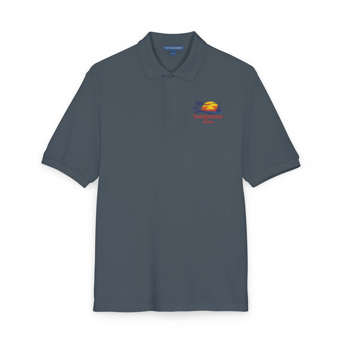 Embroidered Classic Polo Shirt — Timeless Work & Casual Wear