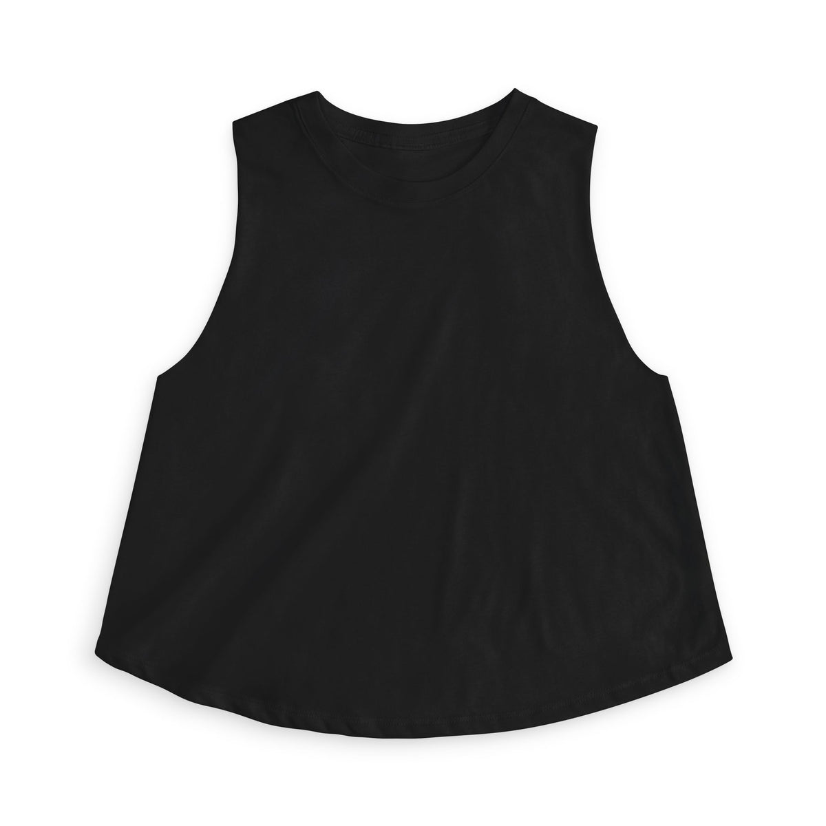 Crop Top — Sunset Surfer Beach Graphic (Women’s)
