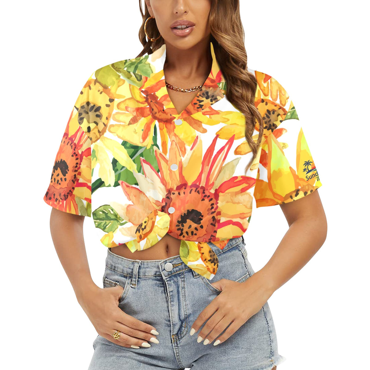 Hawaiian Woman's Blouse
