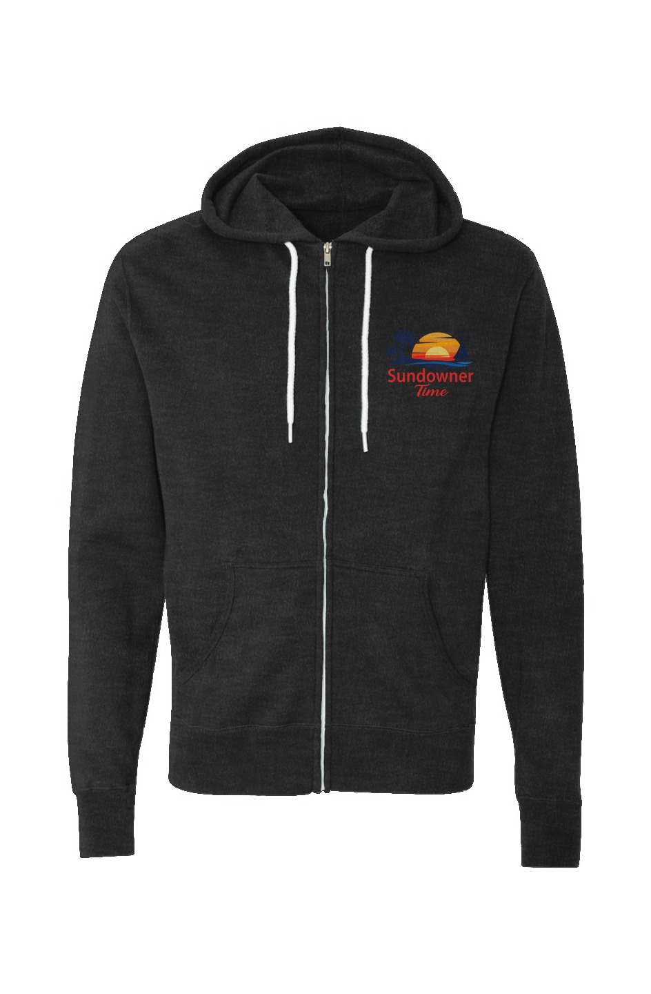 Unisex Lightweight Full Zip Hoodie