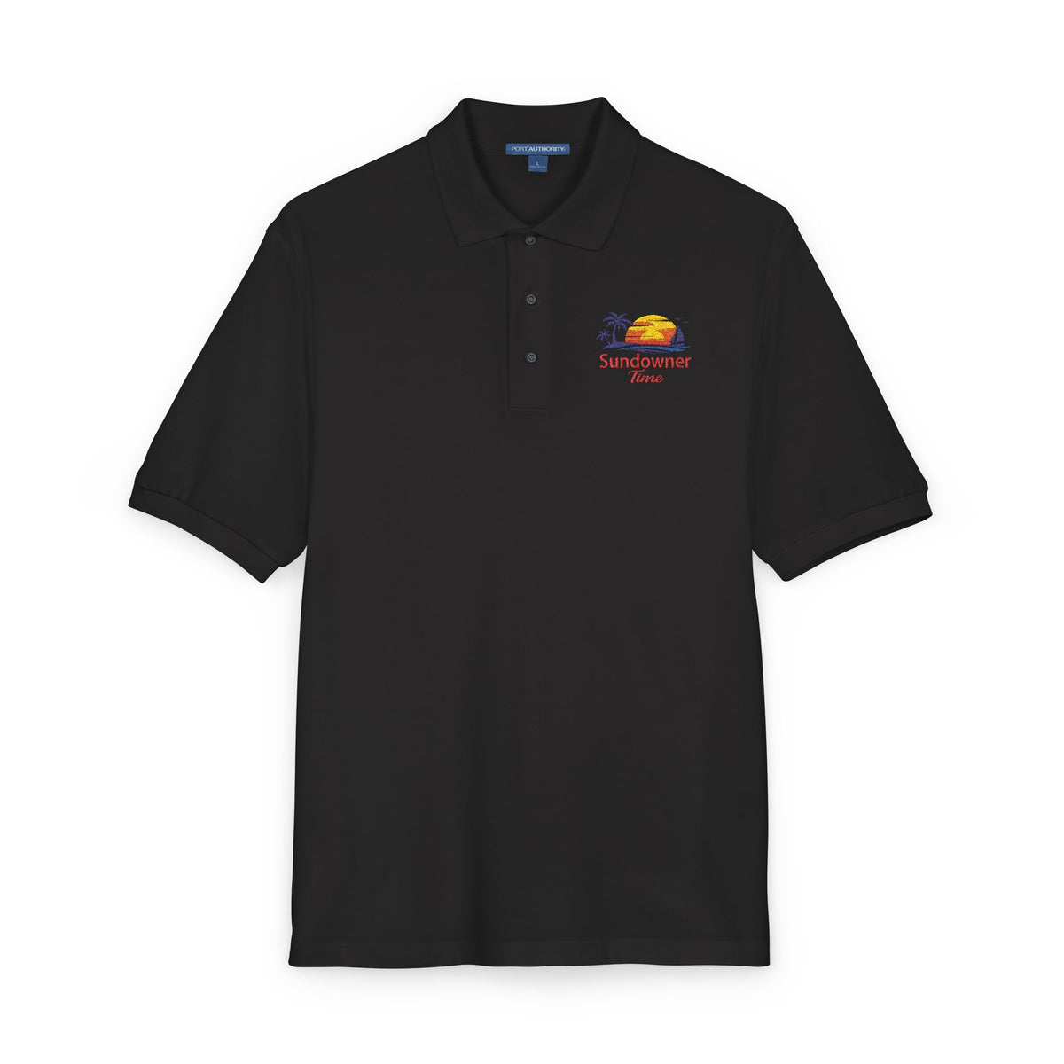Classic Embroidered Polo Shirt — Men's & Women's Soft Cotton Workwear
