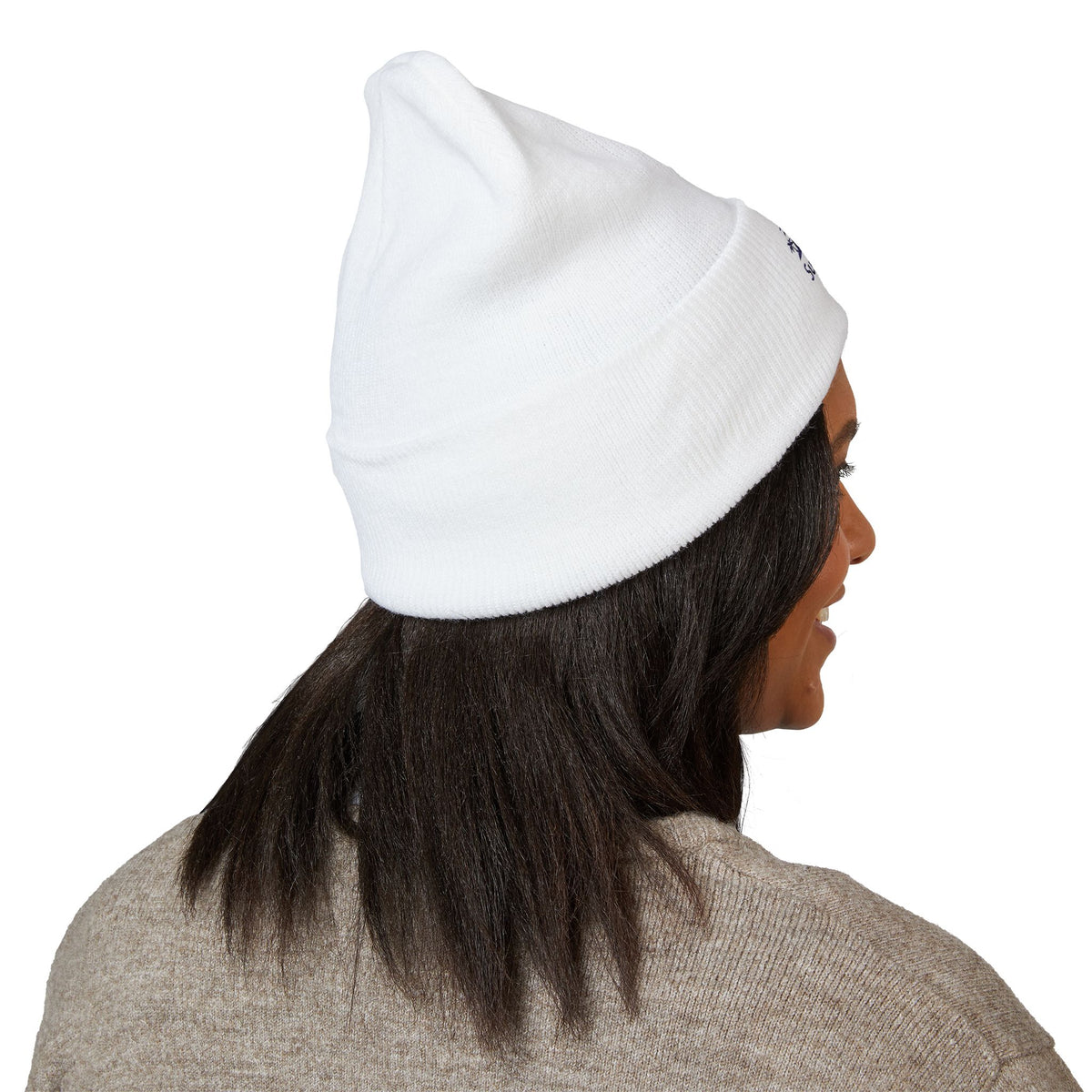 Classic Cuffed Beanie - Embroidered "Sandowner" Tropical Sunset Logo