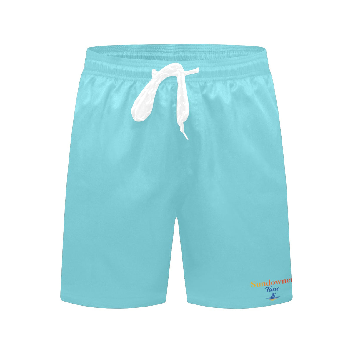 Custom Men's Mid-Length Beach Shorts