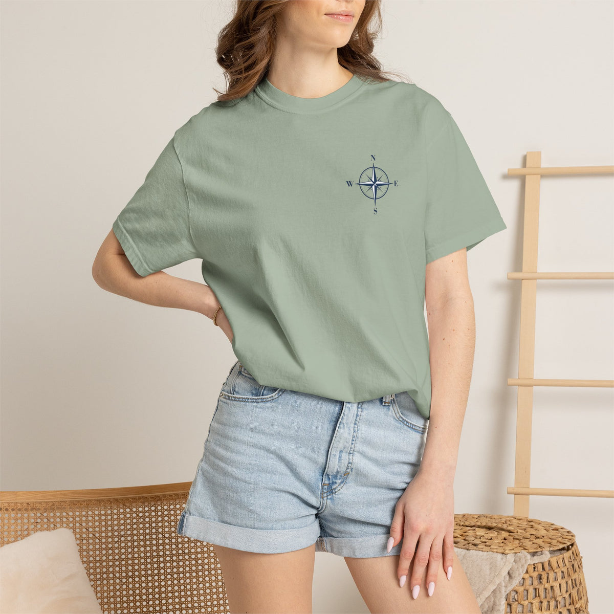 Sundowner Time T-Shirt — Sunset Sail & Palm Beach Graphic Tee