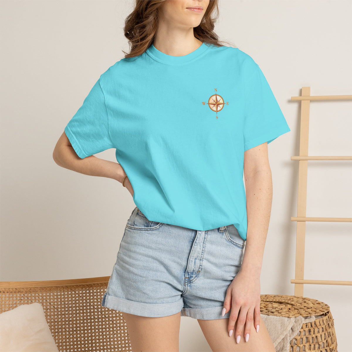 Sundowner Time T-Shirt — Sunset Sail & Palm Beach Graphic Tee