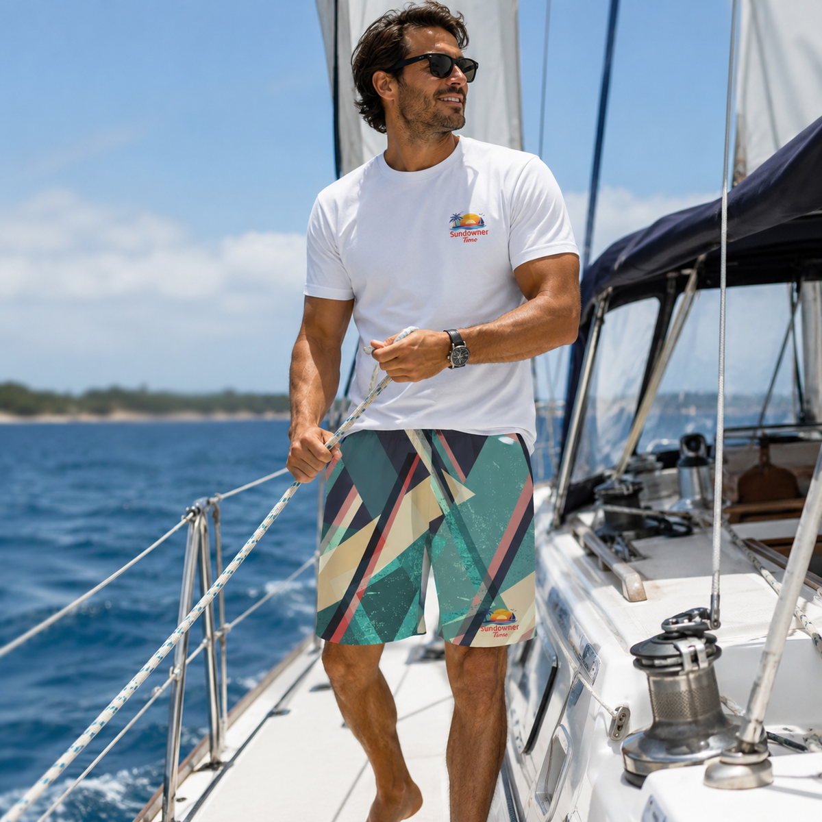 Men's Hawaiian type Shorts